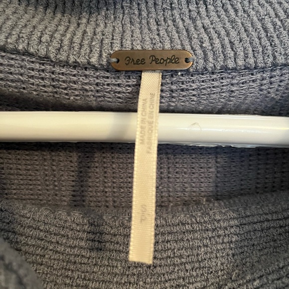 Free People Slouchy Ottoman Tunic in sky - Picture 3 of 3